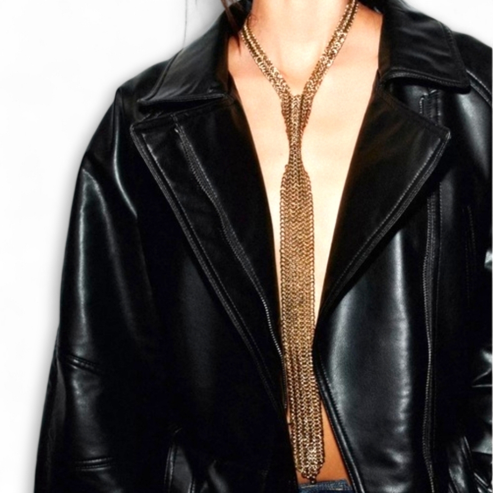 ZARA Metal Necktie